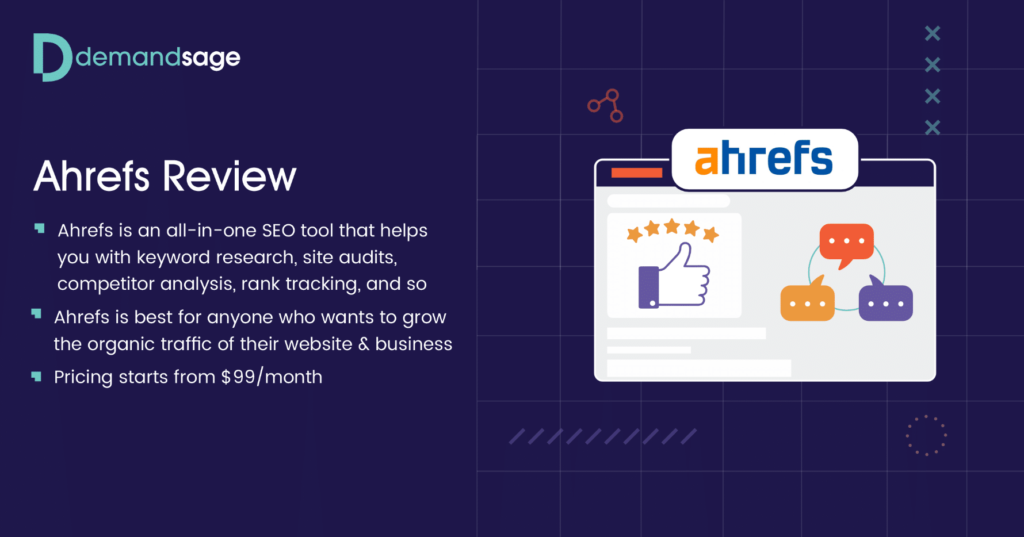 Ahrefs - SEO Tools  Resources To Grow Your Search Traffic review