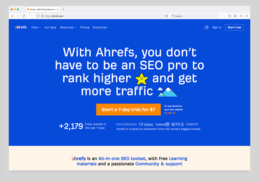 Ahrefs - SEO Tools  Resources To Grow Your Search Traffic review