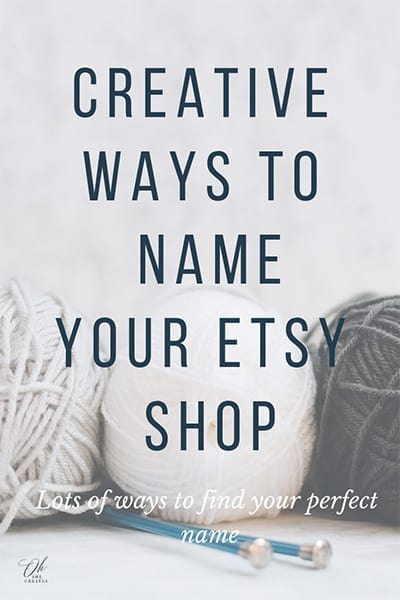 Important Factors to Think About When Renaming Your Etsy Shop